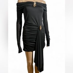 Off the Shoulder Mini Dress